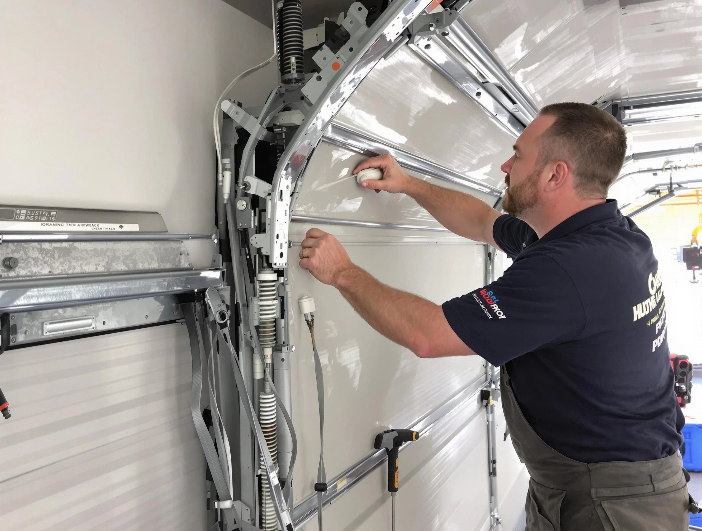Noisy Garage Door Fix in Westerville
