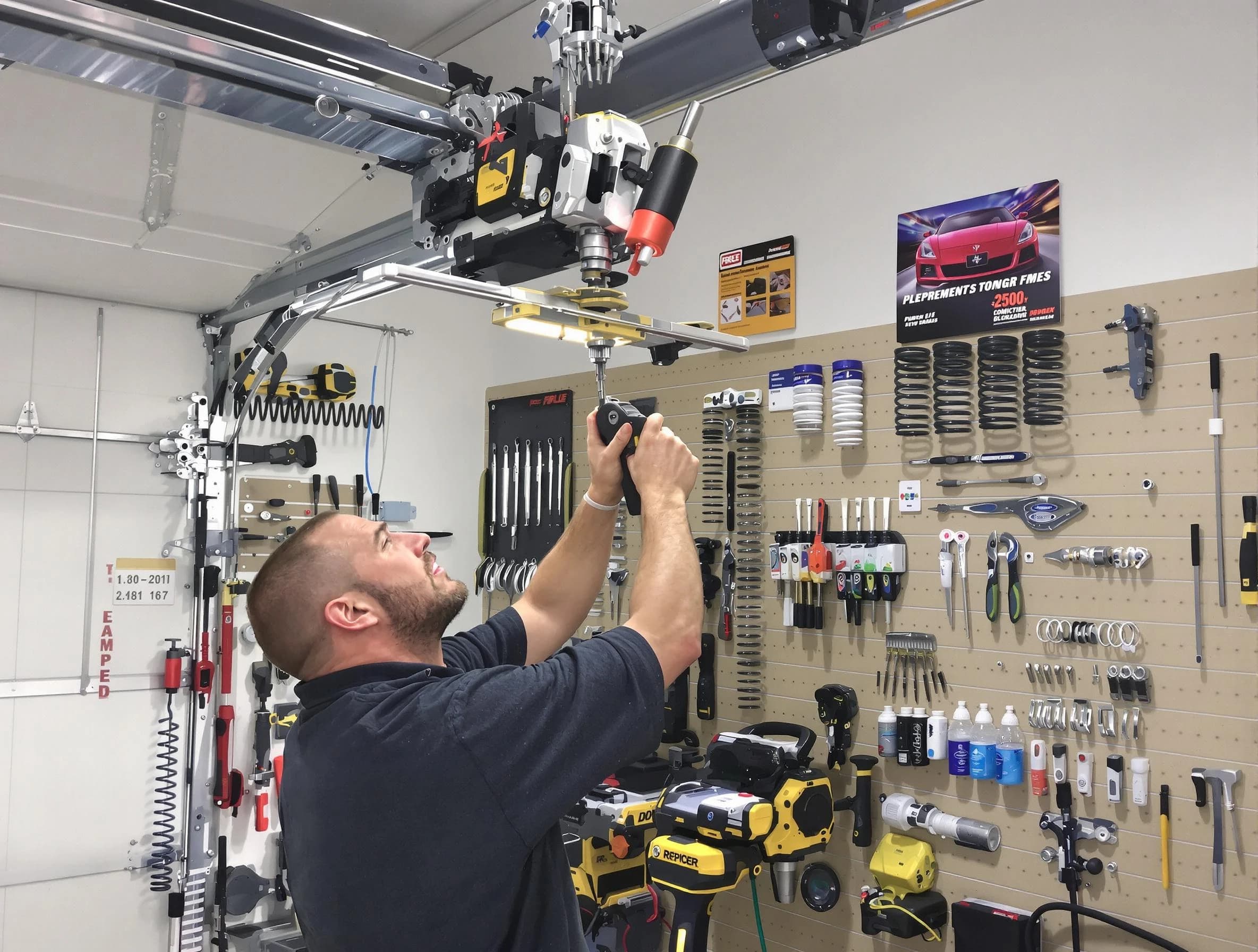 Garage Door Spring Repair in Westerville
