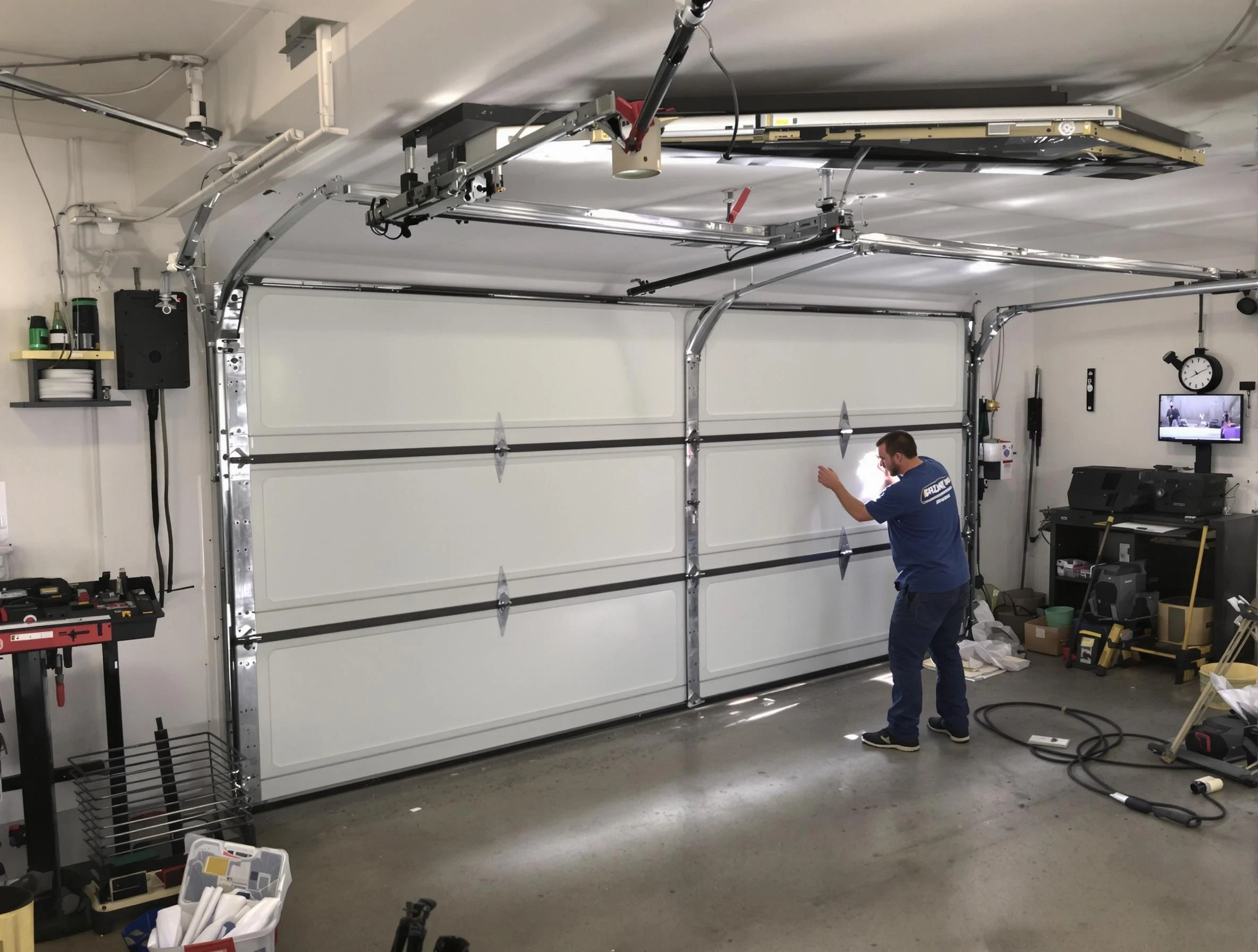Professional garage door repair service by Westerville Garage Door Repair in Westerville