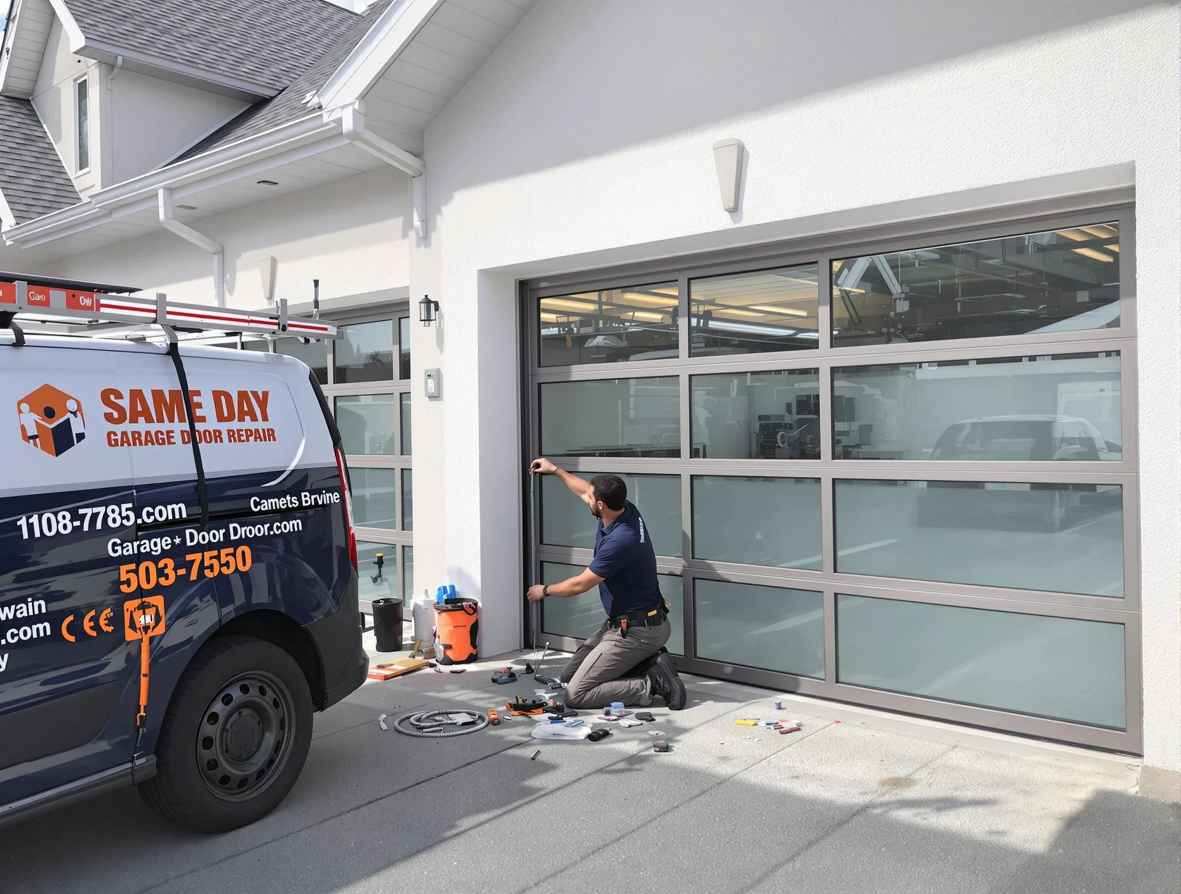 Same-day garage door repair service by Westerville Garage Door Repair in Westerville